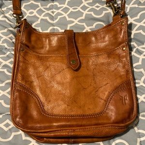 Frye safari crossbody bag